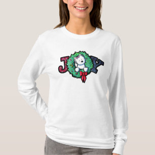 T-shirt KiniArt Westie Noël Joy