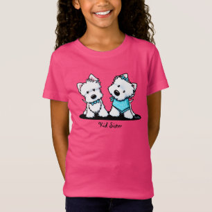 T-shirt KiniArt Westie Terriers