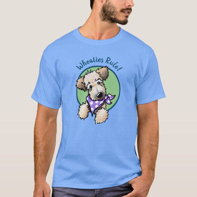 T-shirt KiniArt Wheaten Terrier Puppy (Devant)