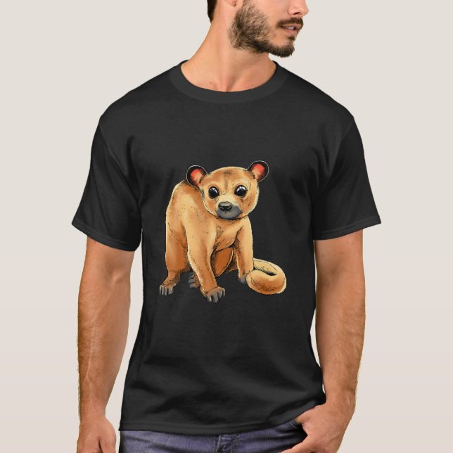 T-shirt Kinkajou Honey Bear Night Walker Ape Kinkajo (Devant)