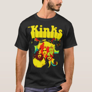 T-shirt Kinks Love Rock Band Art