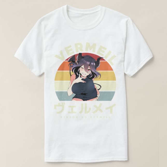 T-shirt Kinsou no vermeil - Vermeil (Design devant)