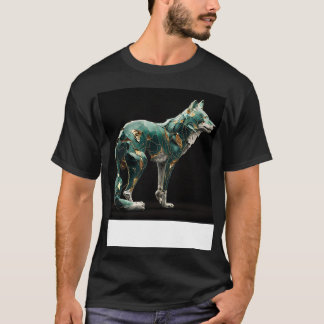 T-shirt Kintsugi Jade Wolf Aof Force et résilience 1