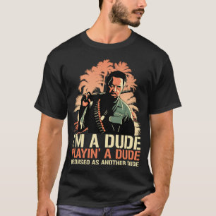 T-shirt Kirk Lazarus Je suis un type qui joue un type dégu