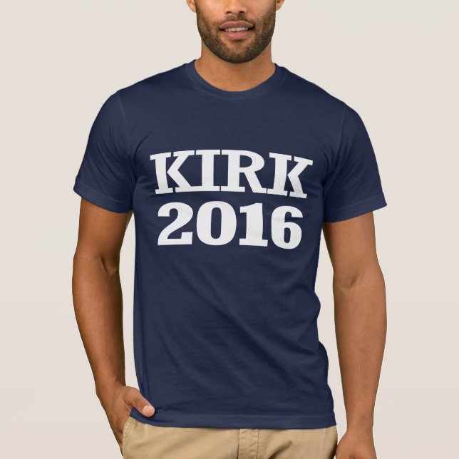 T-shirt Kirk - Mark Kirk 2016 (Devant)