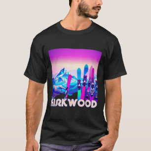 T-shirt Kirkwood Ski - Ski de style rétro 80 et snowboa