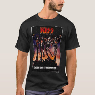T-shirt KISS le groupe Destroyer Dieu du tonnerre famille