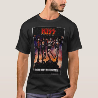 T-shirt KISS le groupe Destroyer Dieu du tonnerre famille