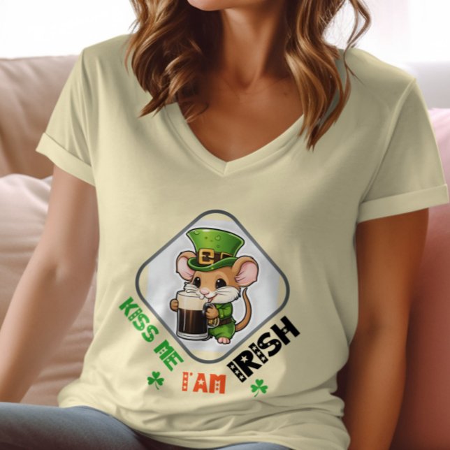 T-shirt Kiss Me, I am Irish - Irish Pub Trivia Night (Créateur téléchargé)