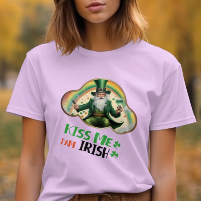 T-shirt Kiss Me, I am Irish - Irish Step Dancing (Créateur téléchargé)