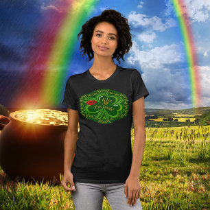 T-shirt Kiss Me Je suis Irlandais St. Patrick's Day T-Shir
