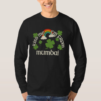 T-shirt Kiss Me Shamrock  City St Patrick's Day Mumbai