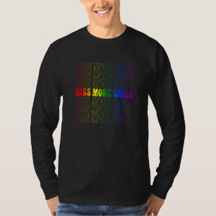 T-shirt Kiss More Girls Gay Lesbian Pride Lgbt Feminist