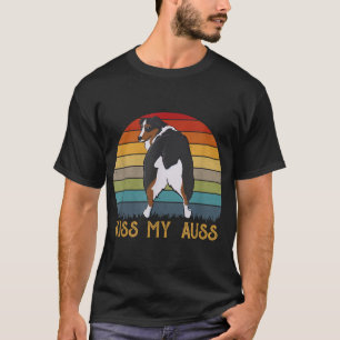 T-shirt Kiss My Auss Funny Aussie Maman Aussie Propriétair