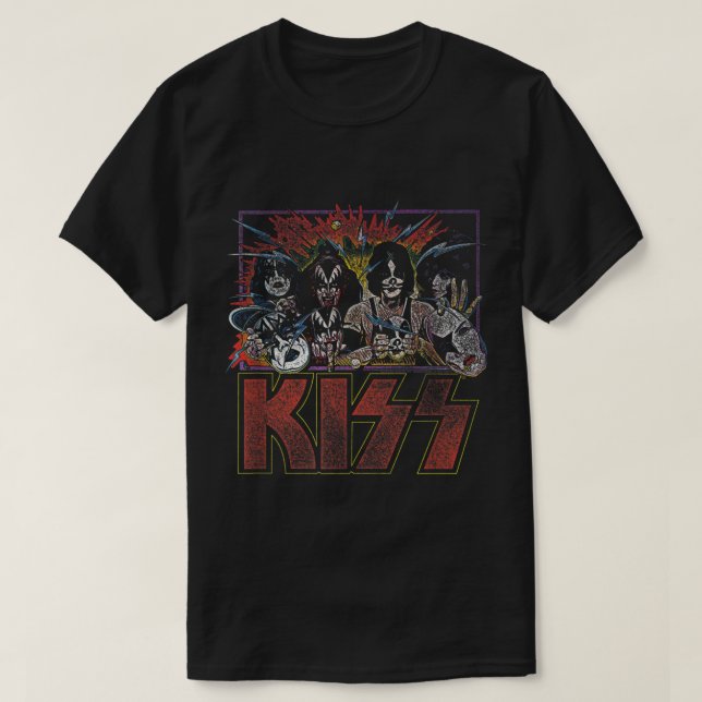 T-shirt KISS  Unmasked II  (Design devant)