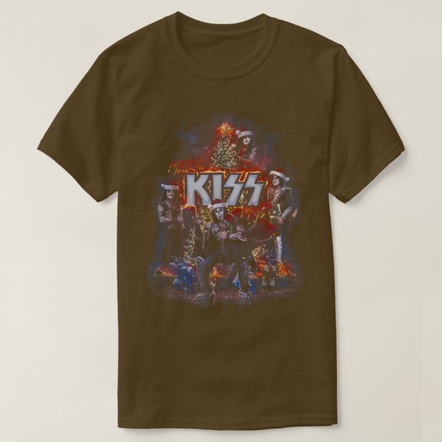 T-shirt KISS  Very Merry KISSmas  (Design devant)