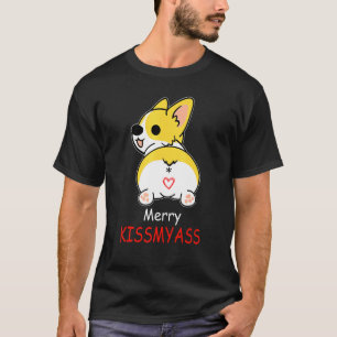 T-shirt Kissmyass Welsh Corgi Corgi
