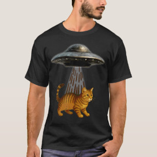 T-shirt Kit de l'invasion extraterrestre drôle de chat jou