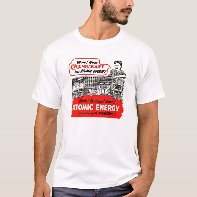 T-shirt Kit de produit chimique d'énergie atomique (Devant)