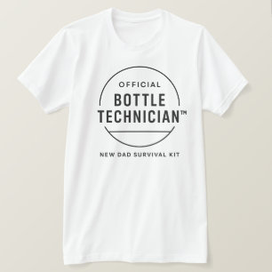 T-shirt Kit de Survie pour Nouveau Papa Technicien de Bout
