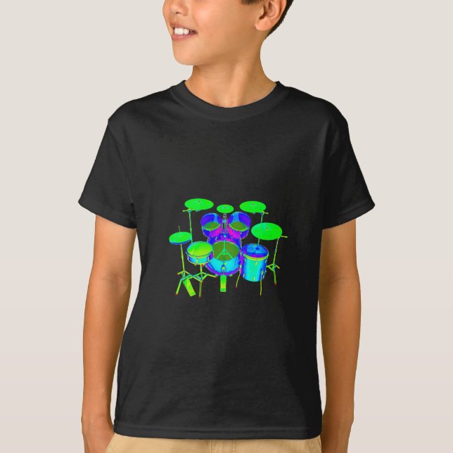 T-shirt Kit Tambour coloré (Devant)