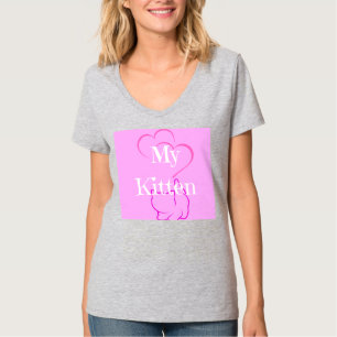 T-shirt kite maman v cou