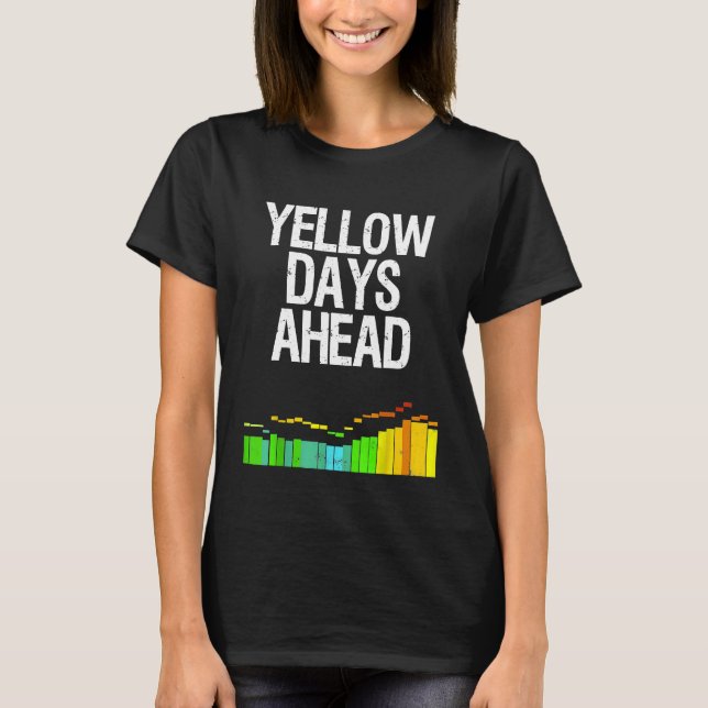 T-shirt Kite Surf Dire Jaune Jours Windsurfing Cadeau Kite (Devant)