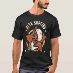 T-shirt Kite surf Vintage Retro Classic Sport