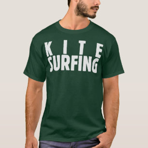 T-shirt Kite Surfing blanc