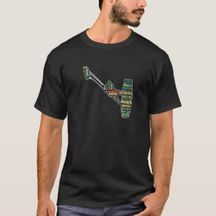 T-shirt Kiteboard Kitesurfer Kiteboarding Kitesurf Mot