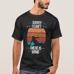 T-shirt Kiteboard Vintage Il y a Wind Kitesurf Kit