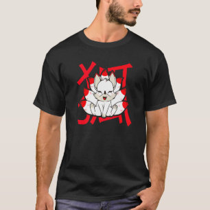 T-shirt Kitsune Fox Spirit Animal Inari Fox 1