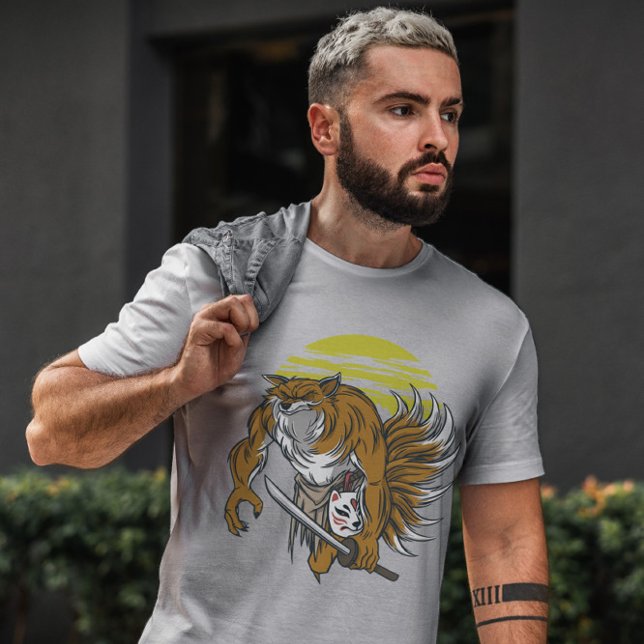 T-shirt Kitsune japonaise (Créateur téléchargé)