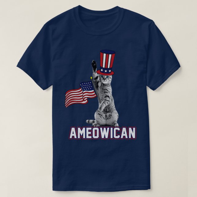 T-shirt Kitten américain  (Design devant)