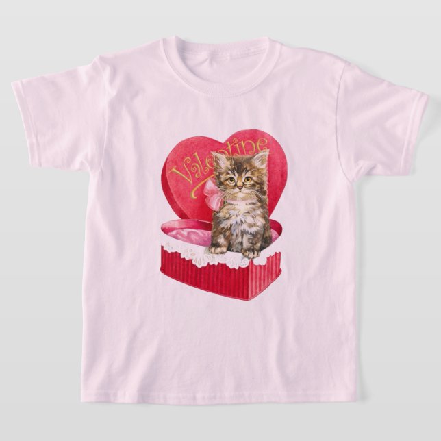 T-shirt Kitten dans Candy Box (Poser)