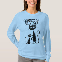 T-shirt Kitten Duo : Black Kitten et son petit ami