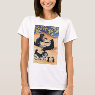 T-shirt Kittens et Rats, Louis Wain