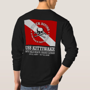 T-shirt Kittiwake d'USS (les meilleures épaves)