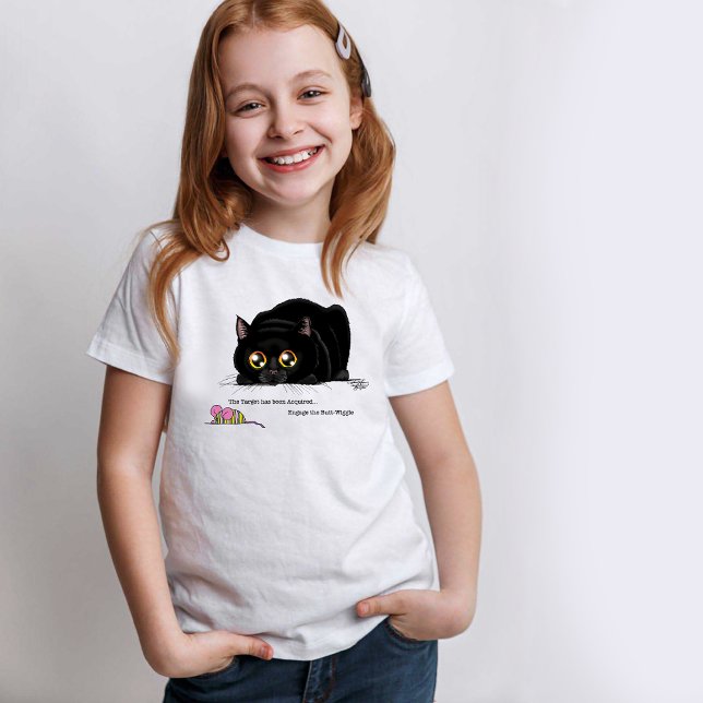 T-shirt Kitty Butt Wiggle (Créateur téléchargé)