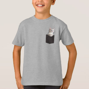 T-shirt Kitty dans la poche