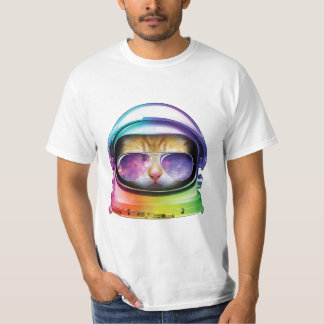T-shirt Kitty dans l'espace