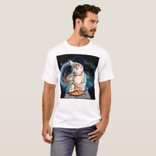 T-shirt kitty dj cat