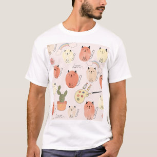 T-shirt Kitty Kitten Chats : Motif animal mignon