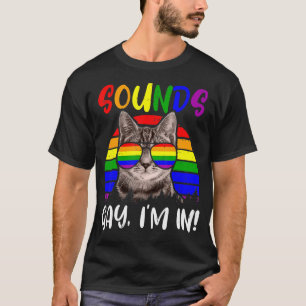 T-shirt Kitty Lgbt Pride Rainbow Sons Gay Je Suis À Chonk