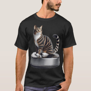 T-shirt Kitty Lover Aspirateur Jouet Robotique Mignon Chat