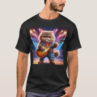 T-shirt Kitty Rock Out
