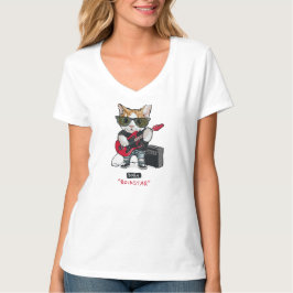 T-shirt Kitty Rockstar