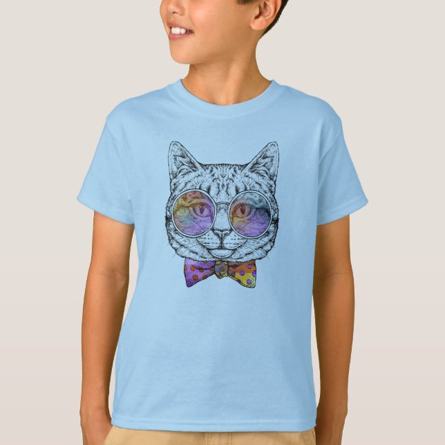 T-shirt Kitty sage KAT (Devant)