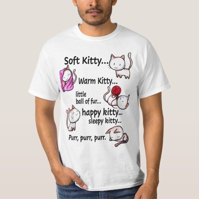 T-shirt Kitty Sleepy  (Devant)