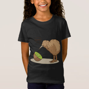 T-Shirt Kiwi Bird Fruit Nouvelle-Zélande Mama Fun